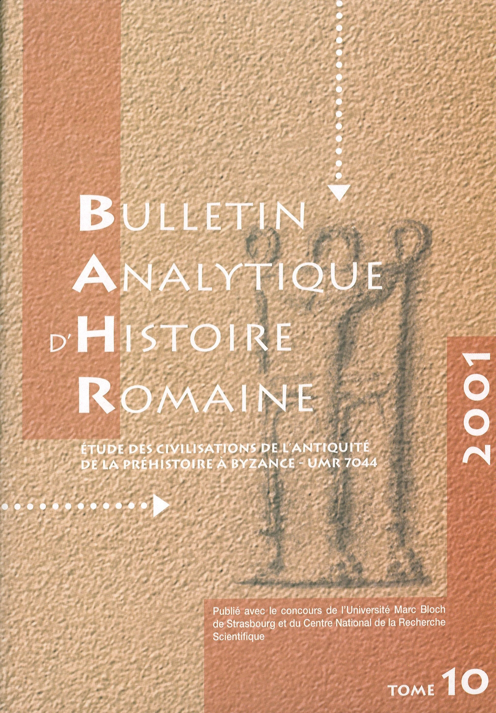 Bulletin Analytique d'Histoire Romaine n° 10/2001