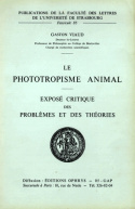 Le phototropisme animal