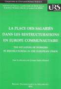 La place des salariés dans les restructurations en Europe communautaire