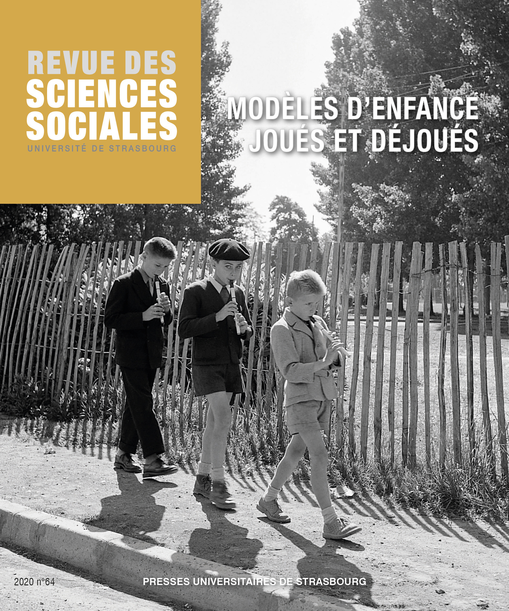 Revue des sciences sociales n°64/2020