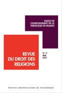 Revue du droit des religions n° 11/2021