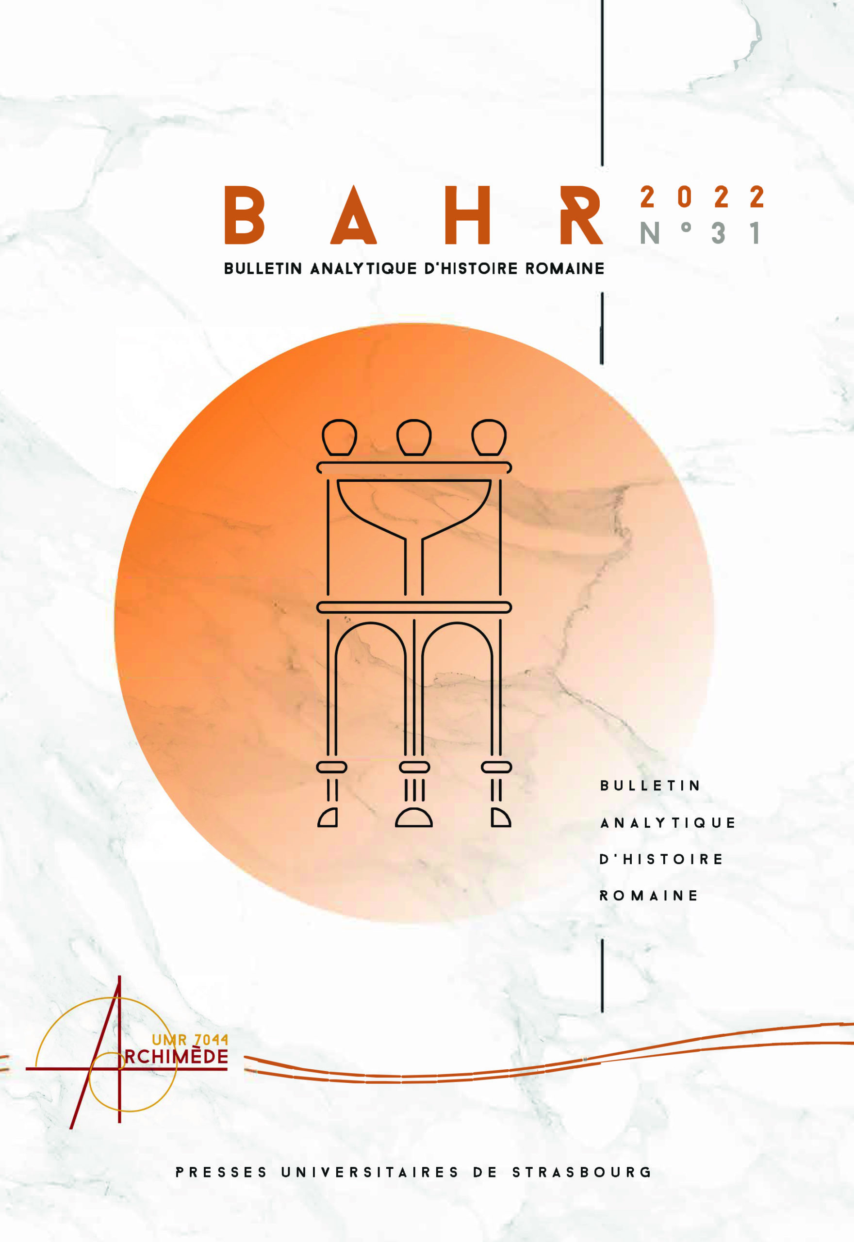 Bulletin Analytique d’Histoire Romaine (BAHR) n° 31/2022