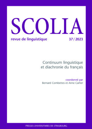 Scolia, n°37/2023